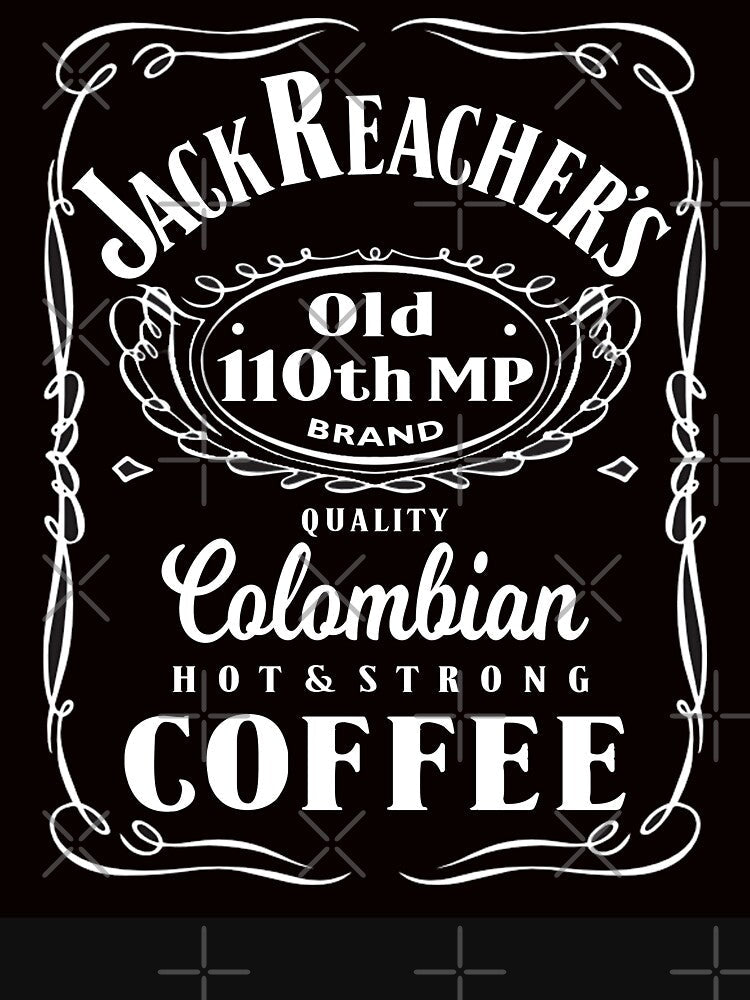 Jack Reacher 110th MP Coffee by fairchildart - Adult & Kids T-Shirts, Sweatshirts & Hoodies apparel design preview 2