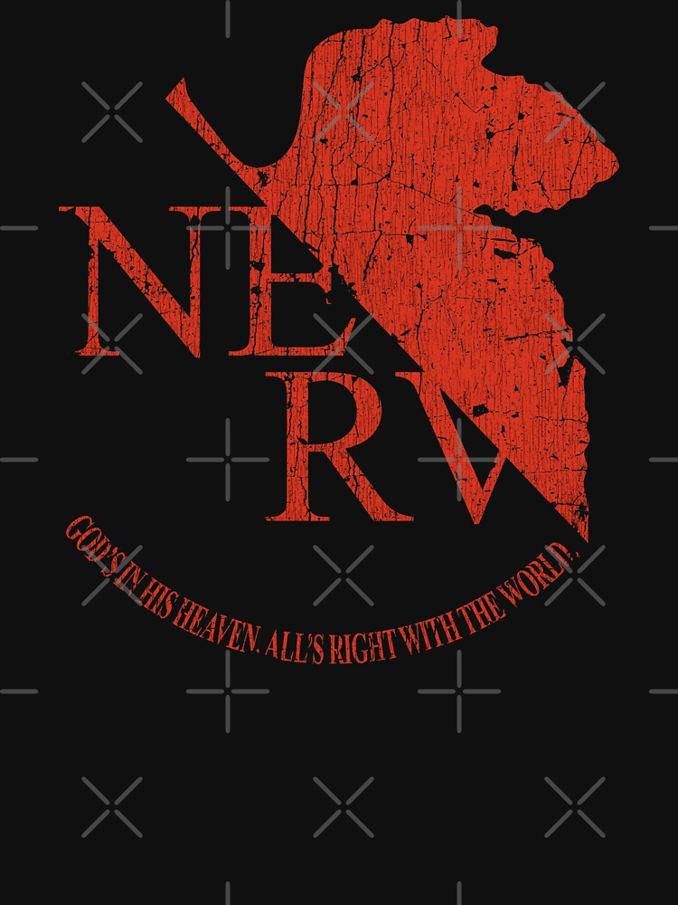 NERV Evangelion by jacobcdietz - Adult & Kids T-Shirts, Sweatshirts & Hoodies apparel design preview 2