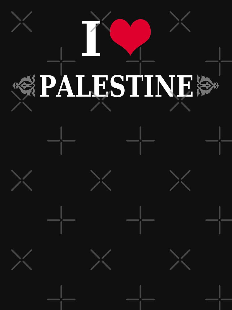 I love Palestine by Mo5tar - Adult & Kids T-Shirts, Sweatshirts & Hoodies apparel design preview 2