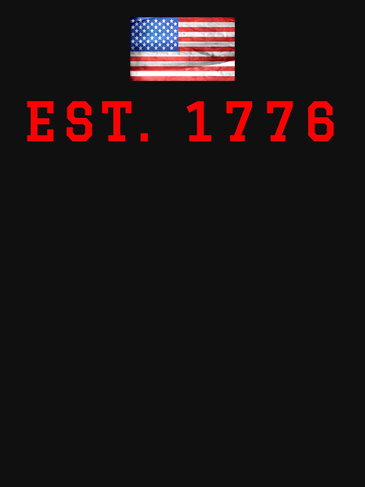 Est 1776 by swaise - Adult & Kids T-Shirts, Sweatshirts & Hoodies apparel design preview 2
