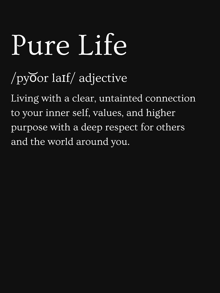 Pure Life by Teetailers - Adult & Kids T-Shirts, Sweatshirts & Hoodies apparel design preview 2
