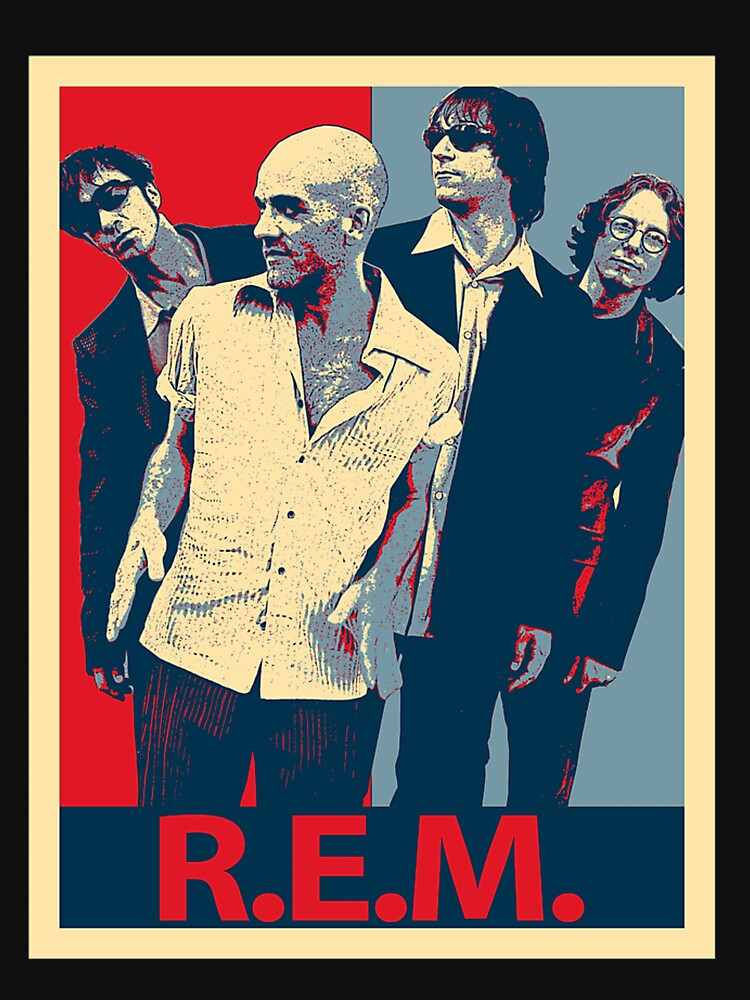 R E M Band by mihaybaronsp - Adult & Kids T-Shirts, Sweatshirts & Hoodies apparel design preview 2