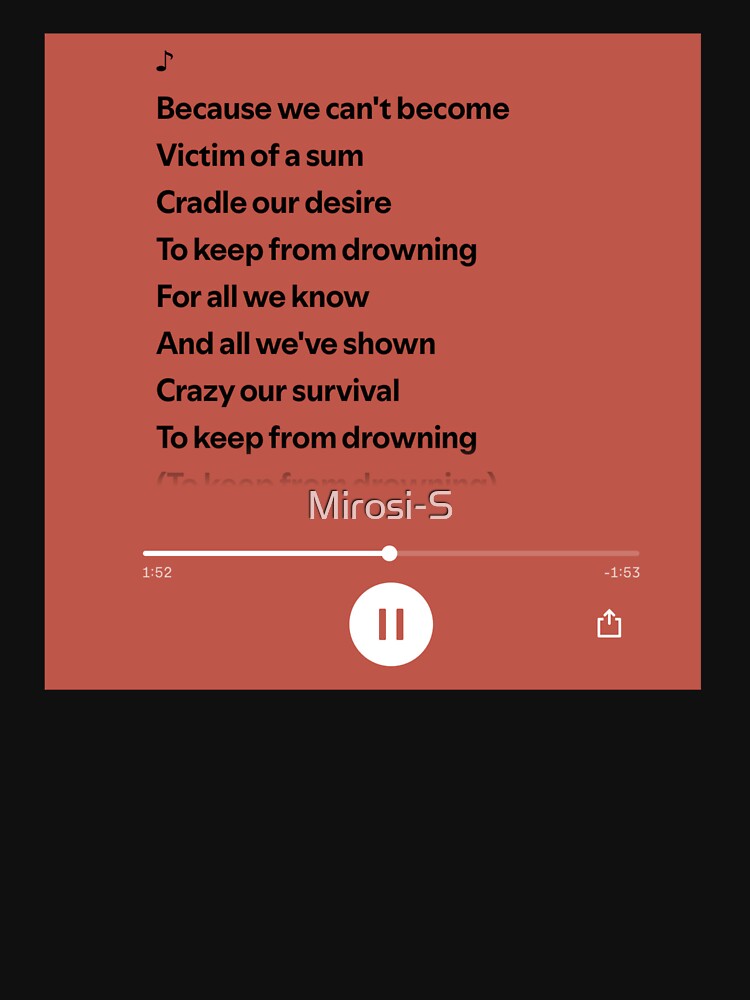 Drowning or Cool Music by Mirosi-S - Adult & Kids T-Shirts, Sweatshirts & Hoodies apparel design preview 2
