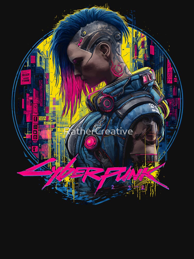 Night City by RatherCreative - Adult & Kids T-Shirts, Sweatshirts & Hoodies apparel design preview 2