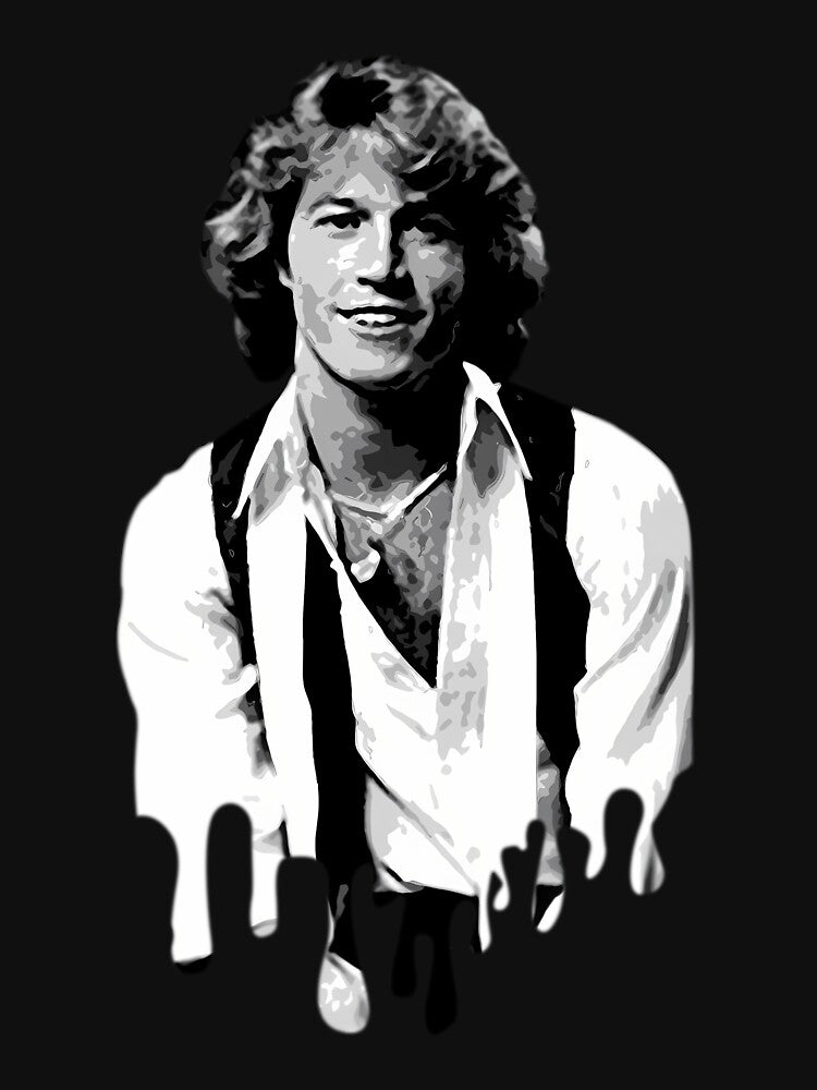 Andy Gibb by NOAGIBBS - Adult & Kids T-Shirts, Sweatshirts & Hoodies apparel design preview 2