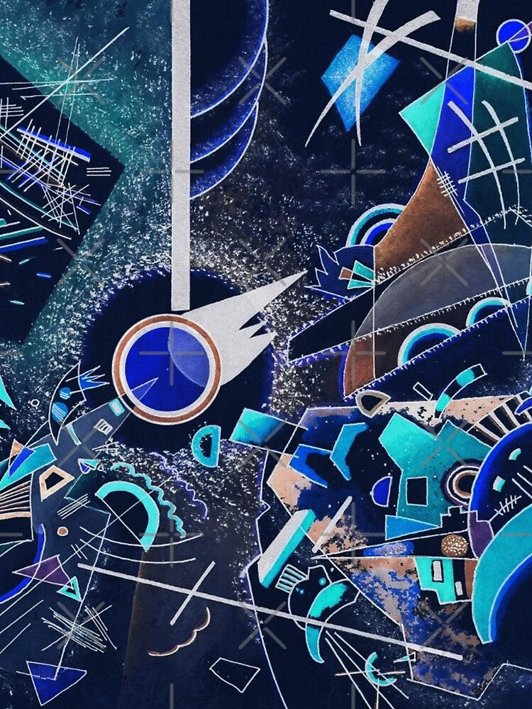 Kandinsky Abstract by Go Logo Designs - Adult & Kids T-Shirts, Sweatshirts & Hoodies apparel design preview 2