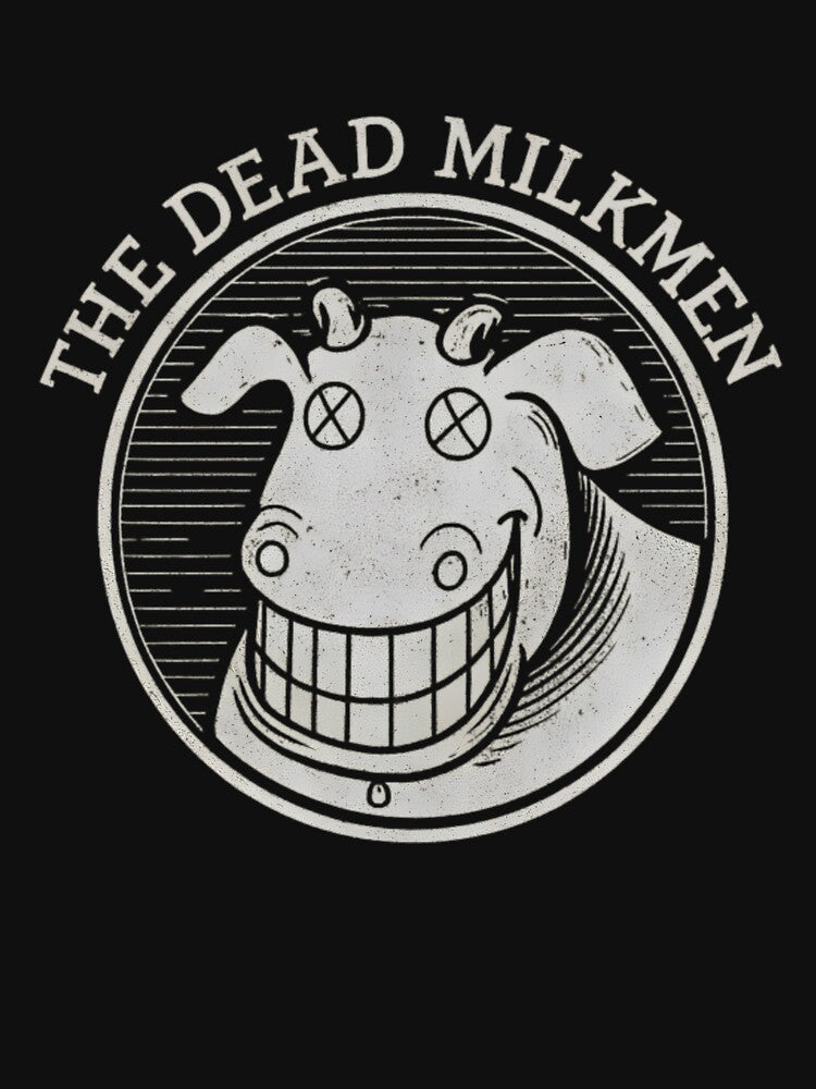 The Dead Milkmen Band by ClaireHelle - Adult & Kids T-Shirts, Sweatshirts & Hoodies apparel design preview 2