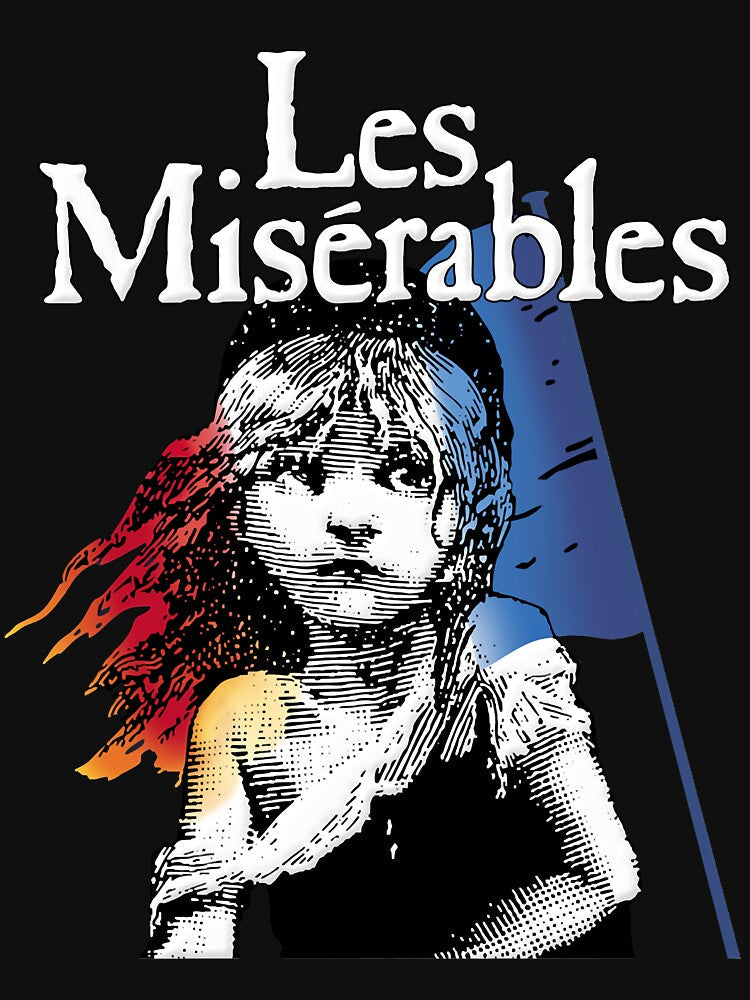 Les Miserables Misérables Essential by Michacy - Adult & Kids T-Shirts, Sweatshirts & Hoodies apparel design preview 2