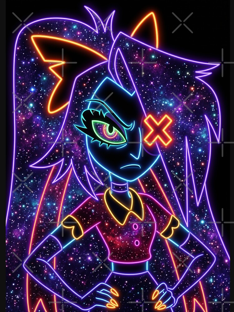 Neon Vaggi by Nervas - Adult & Kids T-Shirts, Sweatshirts & Hoodies apparel design preview 2