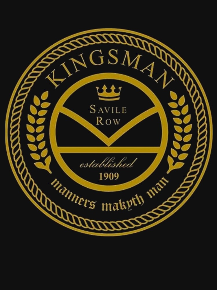 The Kingsman Logo by DonnaMarcos - Adult & Kids T-Shirts, Sweatshirts & Hoodies apparel design preview 2