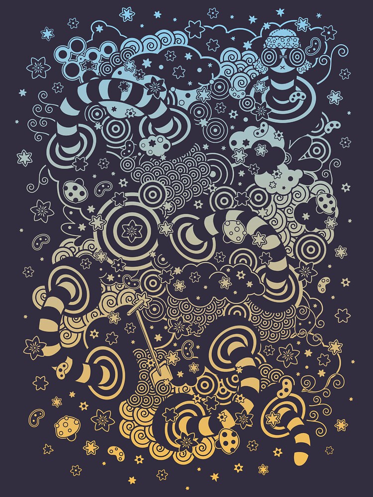 Worm Holes by heavyhand - Adult & Kids T-Shirts, Sweatshirts & Hoodies apparel design preview 2