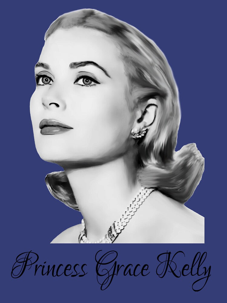 Princess Grace Kelly by CathalDevlin - Adult & Kids T-Shirts, Sweatshirts & Hoodies apparel design preview 2