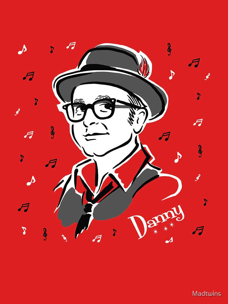 Danny McGough 50s style poster by Mad Twins Madtwins - Adult & Kids T-Shirts, Sweatshirts & Hoodies apparel design preview 2
