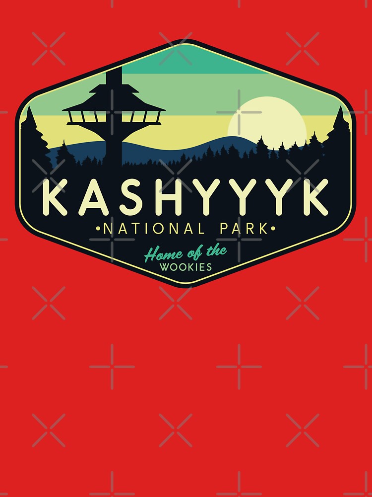 Kashyyyk National Park by magrodanny - Adult & Kids T-Shirts, Sweatshirts & Hoodies apparel design preview 2
