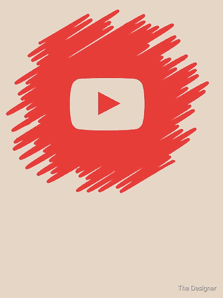 Creative Logo Design You Tube by charithimantha - Adult & Kids T-Shirts, Sweatshirts & Hoodies apparel design preview 2