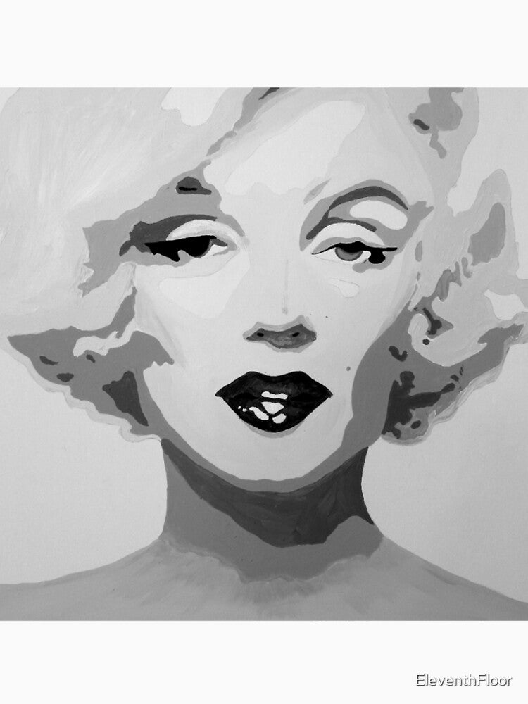 Marilyn Monroe Modern Pop Art by EleventhFloor - Adult & Kids T-Shirts, Sweatshirts & Hoodies apparel design preview 2