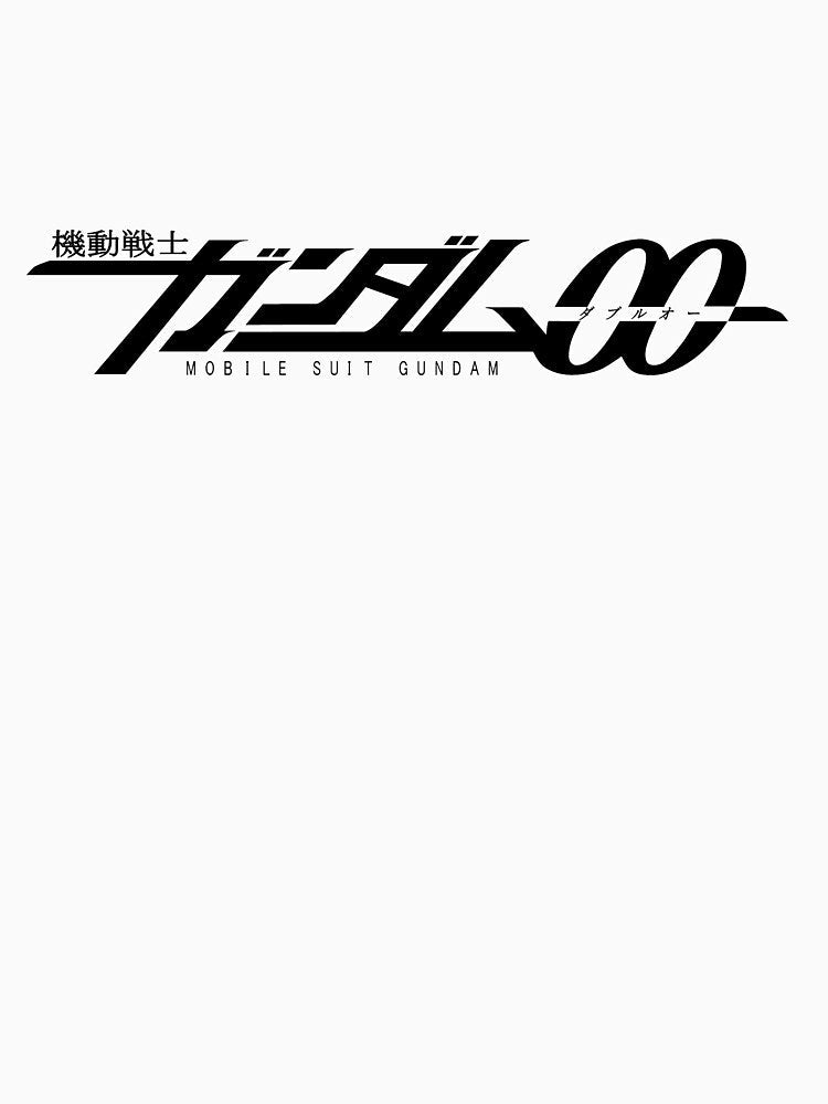 Gundam 00 Title Logo JP by UndeadWraith - Adult & Kids T-Shirts, Sweatshirts & Hoodies apparel design preview 2