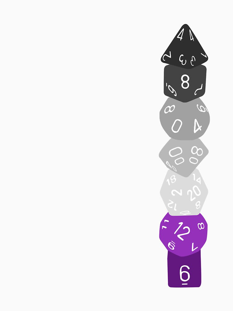 Dice Tower-Ace by AllisonNicolle - Adult & Kids T-Shirts, Sweatshirts & Hoodies apparel design preview 2