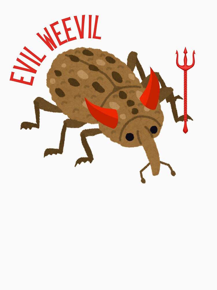 Evil Weevil by Kindred Thistle - Adult & Kids T-Shirts, Sweatshirts & Hoodies apparel design preview 2