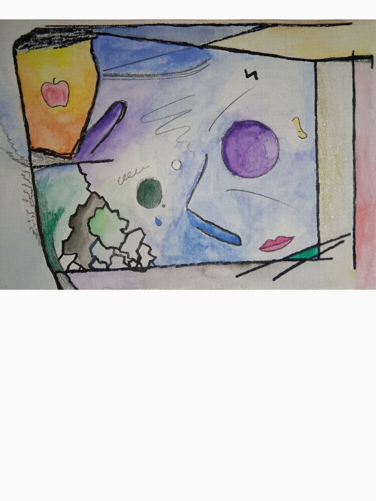 Another Abstract Mess From The Watercolors by - Adult & Kids T-Shirts, Sweatshirts & Hoodies apparel design preview 2