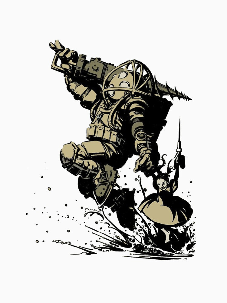 Big Daddy Little Sister by Outlaw-Worlds - Adult & Kids T-Shirts, Sweatshirts & Hoodies apparel design preview 2