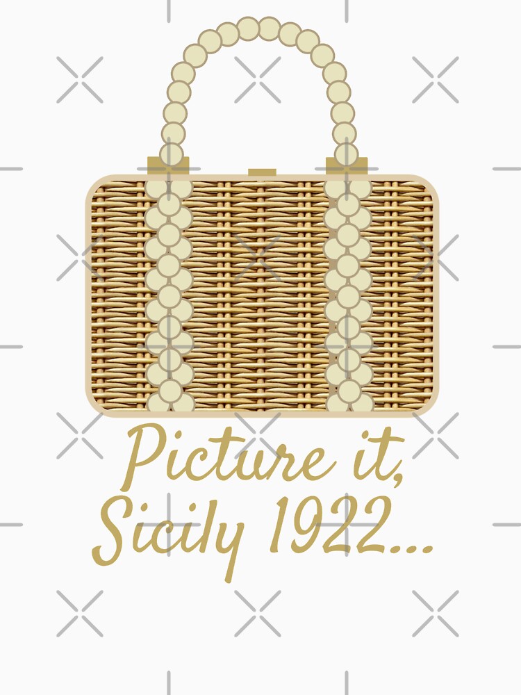 Sophia's Wicker Purse by EverydayDesign - Adult & Kids T-Shirts, Sweatshirts & Hoodies apparel design preview 2