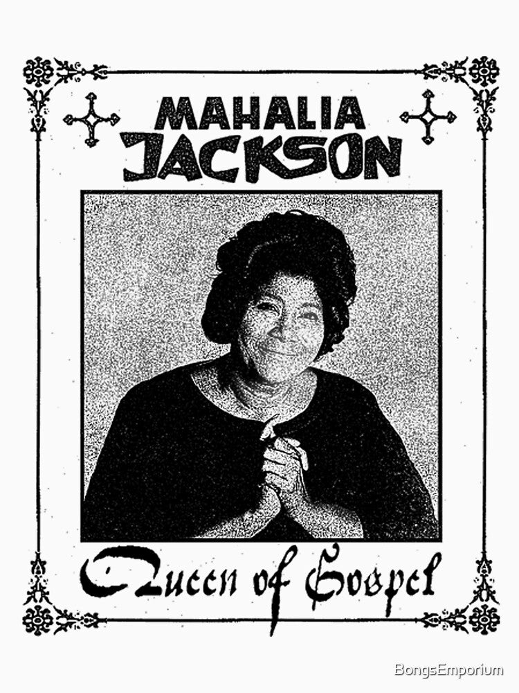 Mahalia Jackson American Gospel Singer by - Adult & Kids T-Shirts, Sweatshirts & Hoodies apparel design preview 2