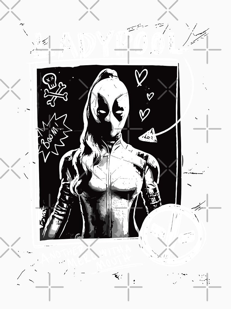 Lady pool by MangaCortaTees - Adult & Kids T-Shirts, Sweatshirts & Hoodies apparel design preview 2