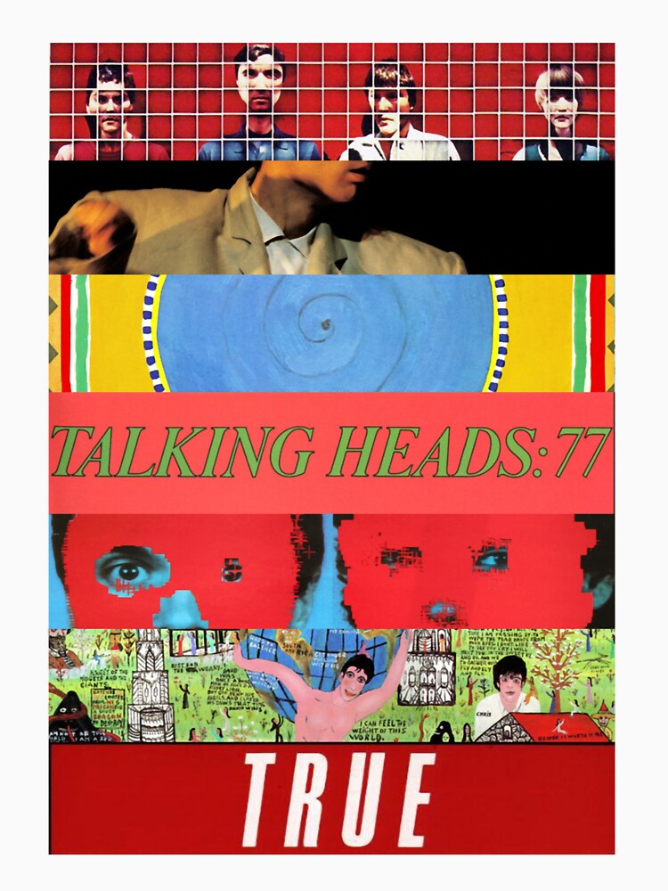 Talking Heads Albums Classic by Mradinalistreri - Adult & Kids T-Shirts, Sweatshirts & Hoodies apparel design preview 2