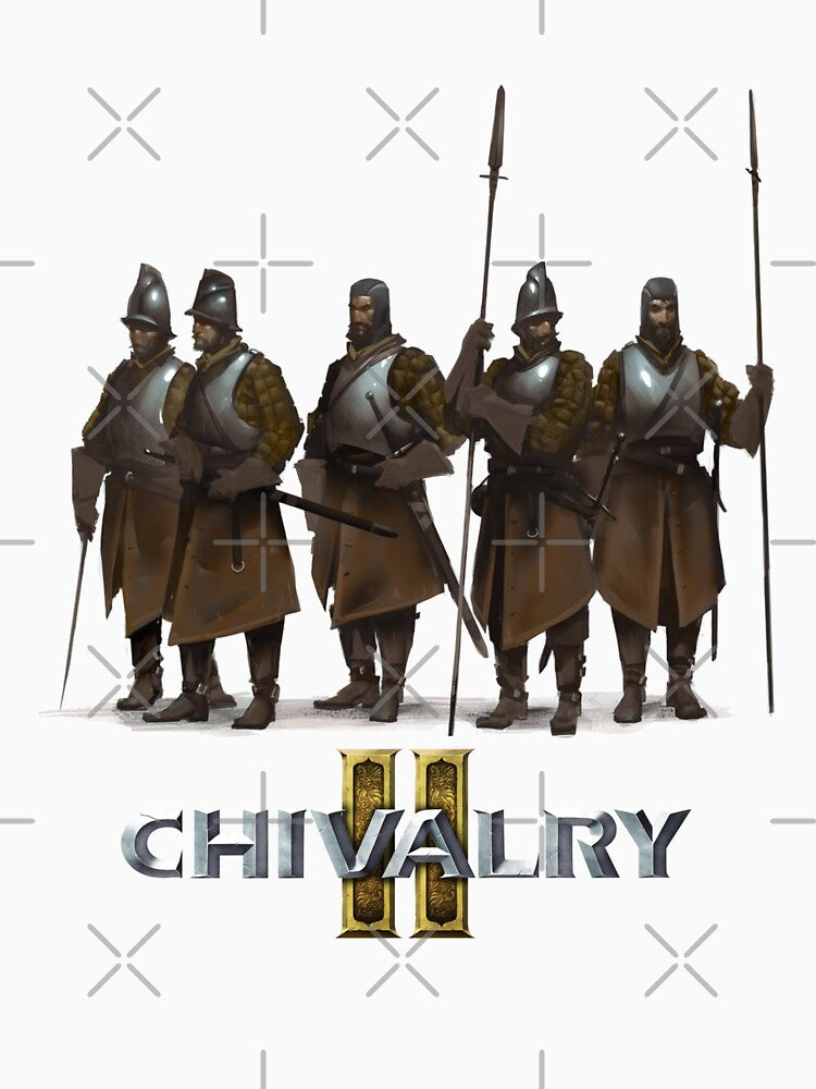 Chivalry 2 team knights by eddogata - Adult & Kids T-Shirts, Sweatshirts & Hoodies apparel design preview 2