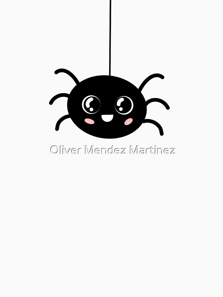 Cute spider by Oliver Mendez Martinez - Adult & Kids T-Shirts, Sweatshirts & Hoodies apparel design preview 2