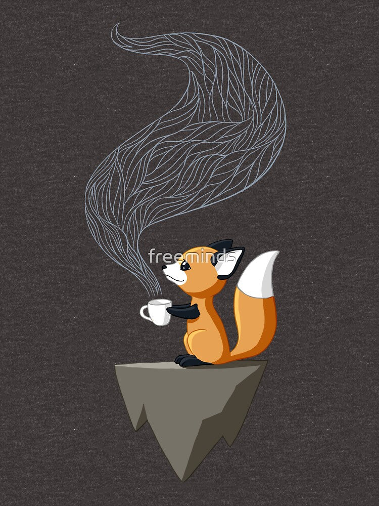 Fox Tea by freeminds - Adult & Kids T-Shirts, Sweatshirts & Hoodies apparel design preview 2