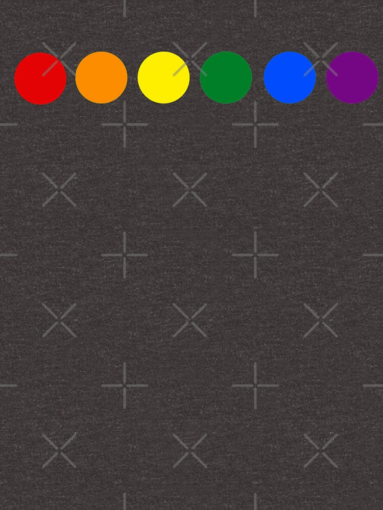 Pride polka dots by NemJames - Adult & Kids T-Shirts, Sweatshirts & Hoodies apparel design preview 2