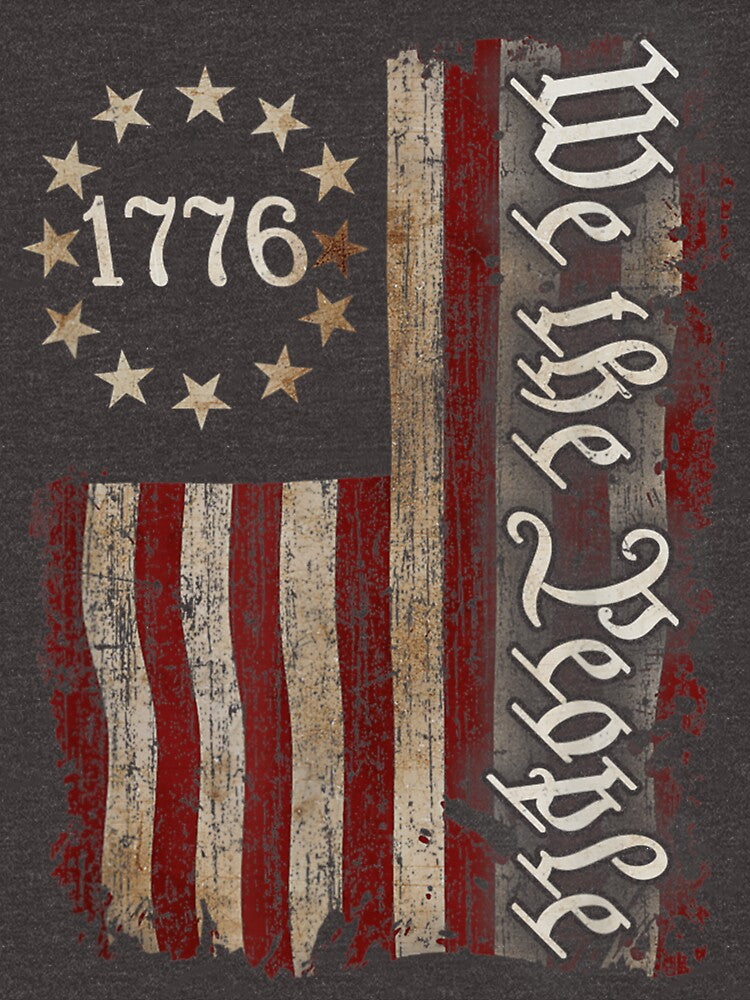 We The People American History 1776 Independence Day - Adult & Kids T-Shirts, Sweatshirts & Hoodies apparel design preview 2