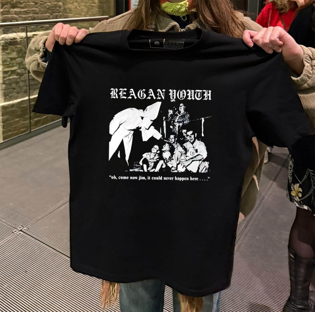 Reagan Youth Oh Come Now Jim It Could Never Happen - Adult & Kids T-Shirts, Sweatshirts & Hoodies apparel design preview 2