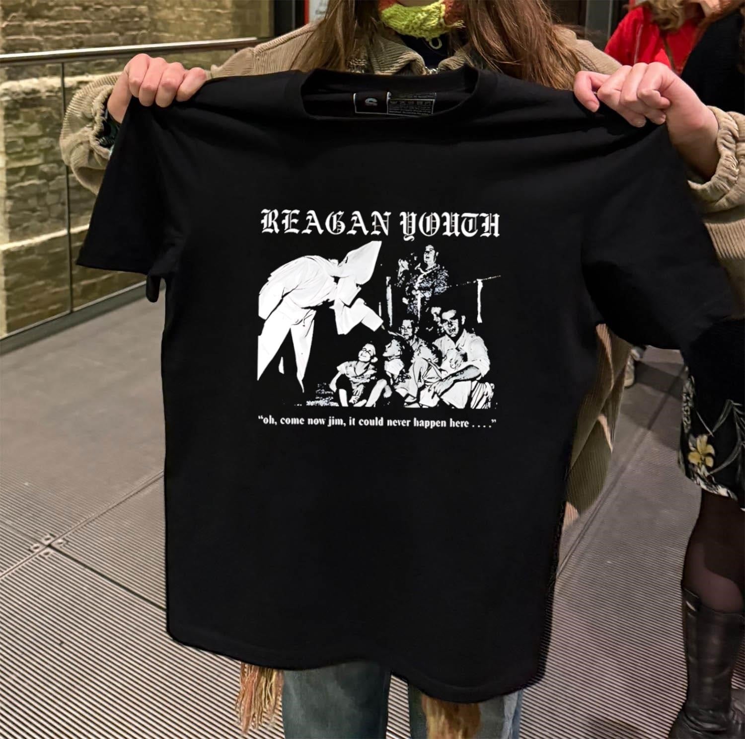 Reagan Youth Oh Come Now Jim It Could Never Happen - Adult & Kids T-Shirts, Sweatshirts & Hoodies apparel design preview 2