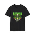 Cannabis Skull Unisex Softstyle Cool Graphic Hipster - Adult & Kids T-Shirts, Sweatshirts & Hoodies apparel design preview 1