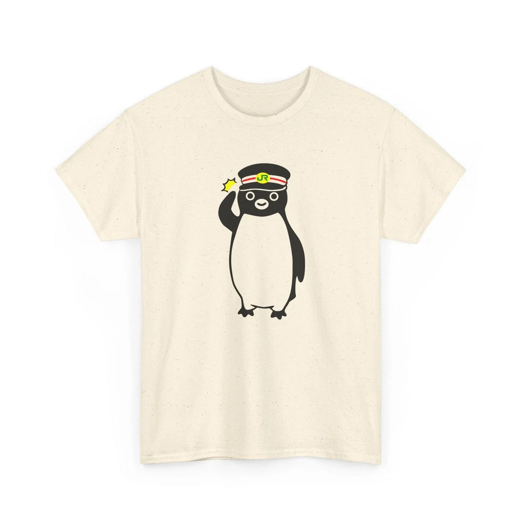 Suica Penguin Saluting Japan Japanese Train Gift - Adult & Kids T-Shirts, Sweatshirts & Hoodies apparel design preview 1