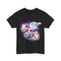 Opossum Three Opossums with Moon Animals Lovers Funny - Adult & Kids T-Shirts, Sweatshirts & Hoodies apparel design preview 1