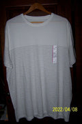 Goodfellow Mens XXL White Striped Short Sleeve - Adult & Kids T-Shirts, Sweatshirts & Hoodies apparel design preview 1
