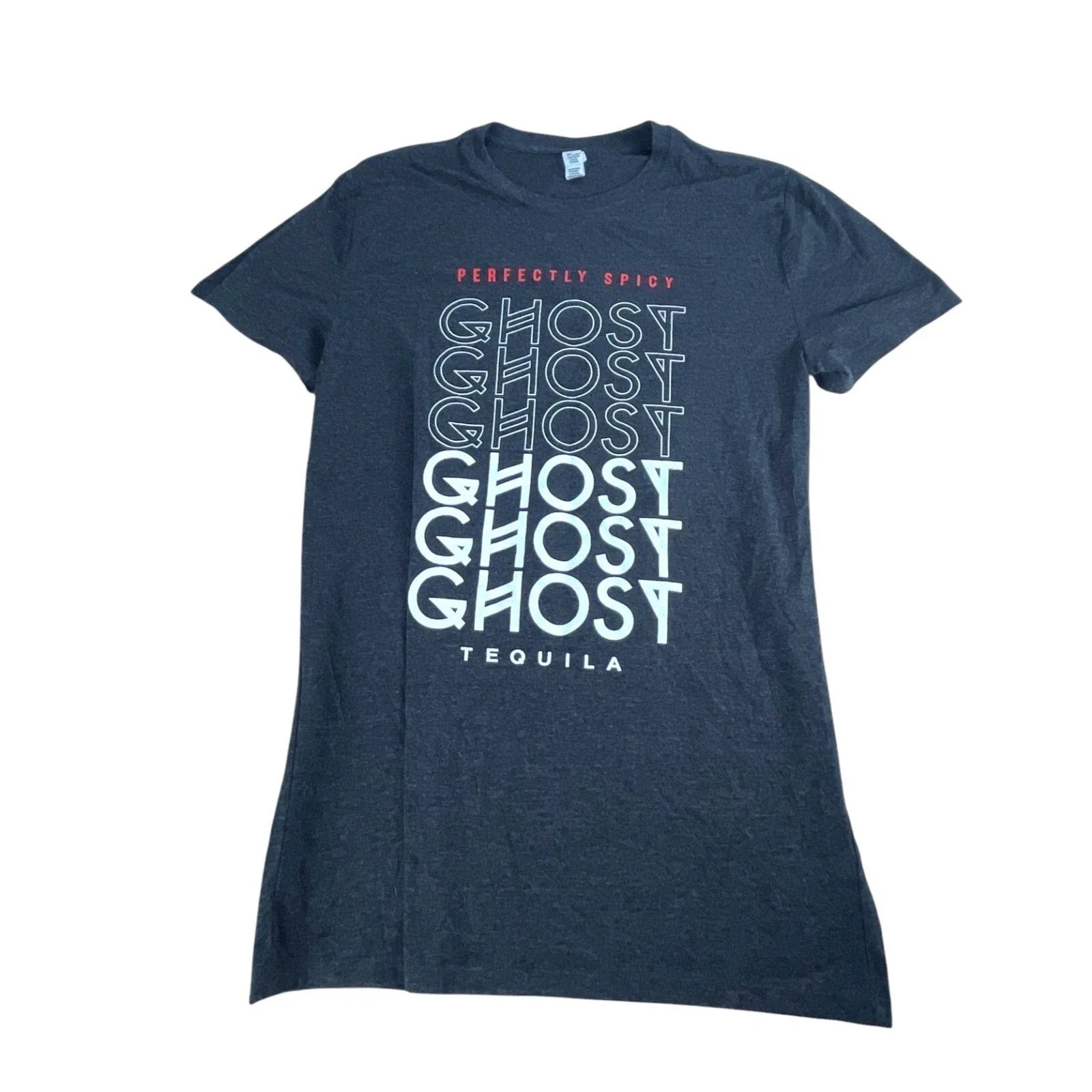 Threadfast Ghost Tequila Mens S Graphic Gray - Adult & Kids T-Shirts, Sweatshirts & Hoodies apparel design preview 1