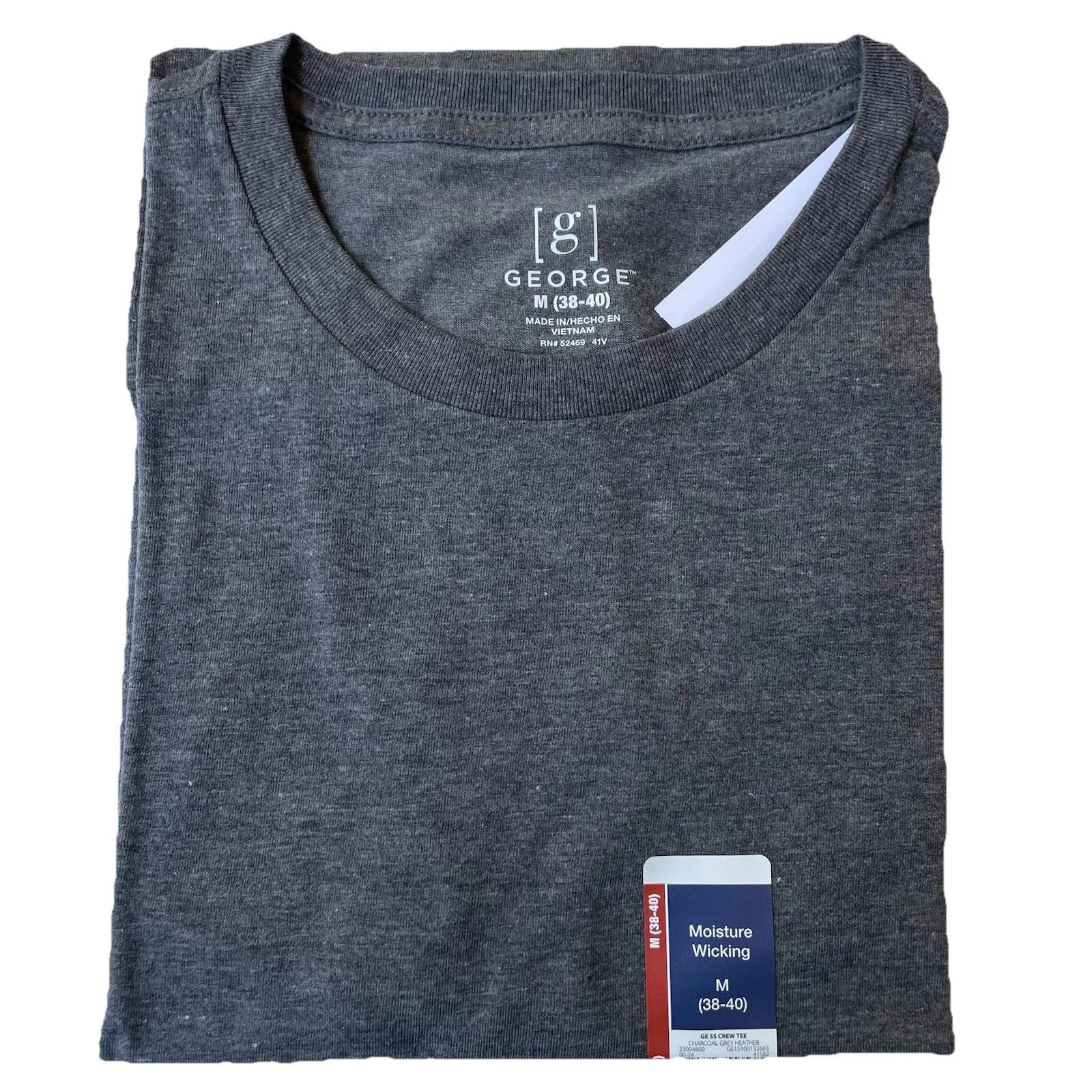 M George Moisture Wicking Crewneck Short Sleeve Men's - Adult & Kids T-Shirts, Sweatshirts & Hoodies apparel design preview 1