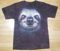 The Mountains Sloth Graphic Acid Washed Size XLarge - Adult & Kids T-Shirts, Sweatshirts & Hoodies apparel design preview 1