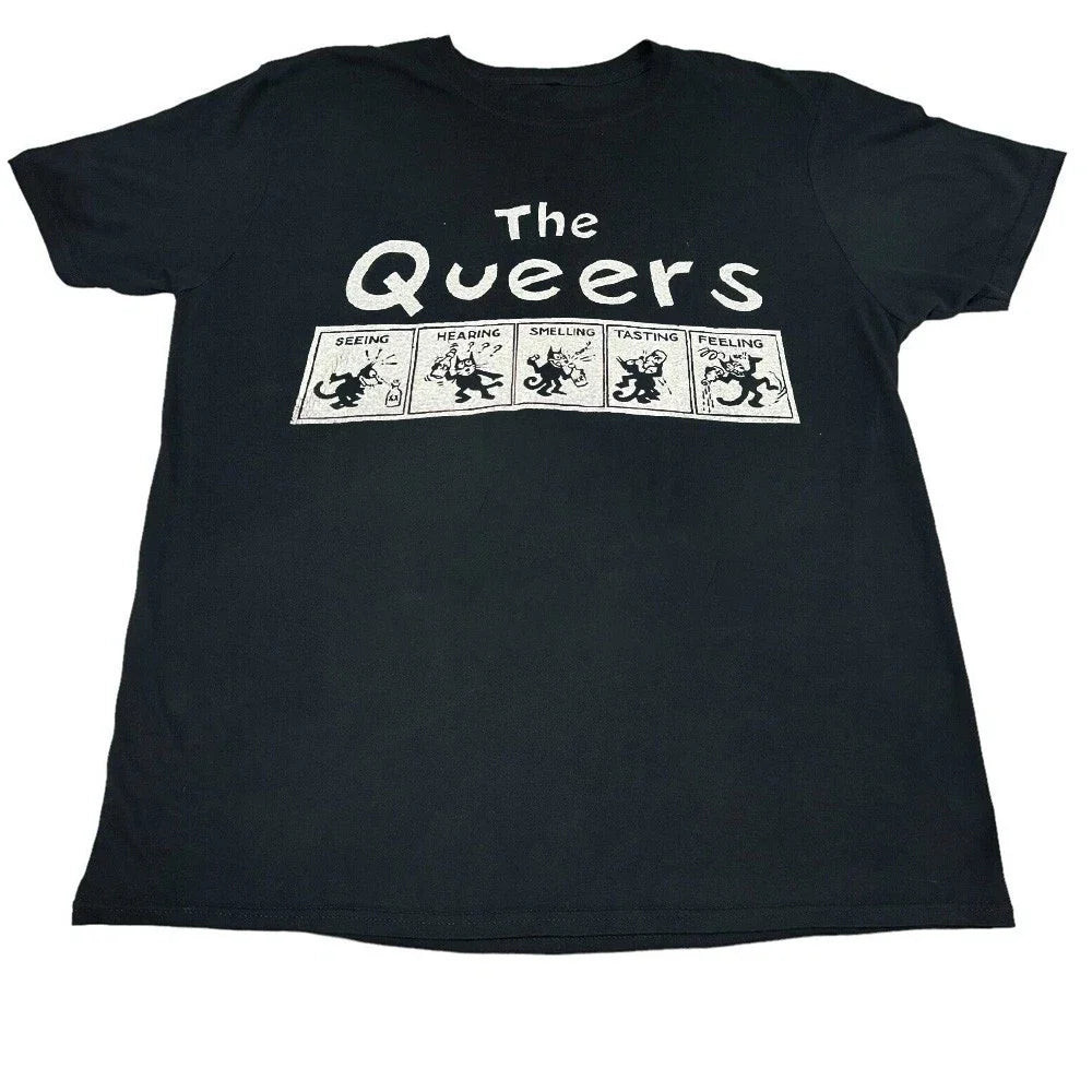 New Vintage The Queers all stars 90s Christmas Gift - Adult & Kids T-Shirts, Sweatshirts & Hoodies apparel design preview 1