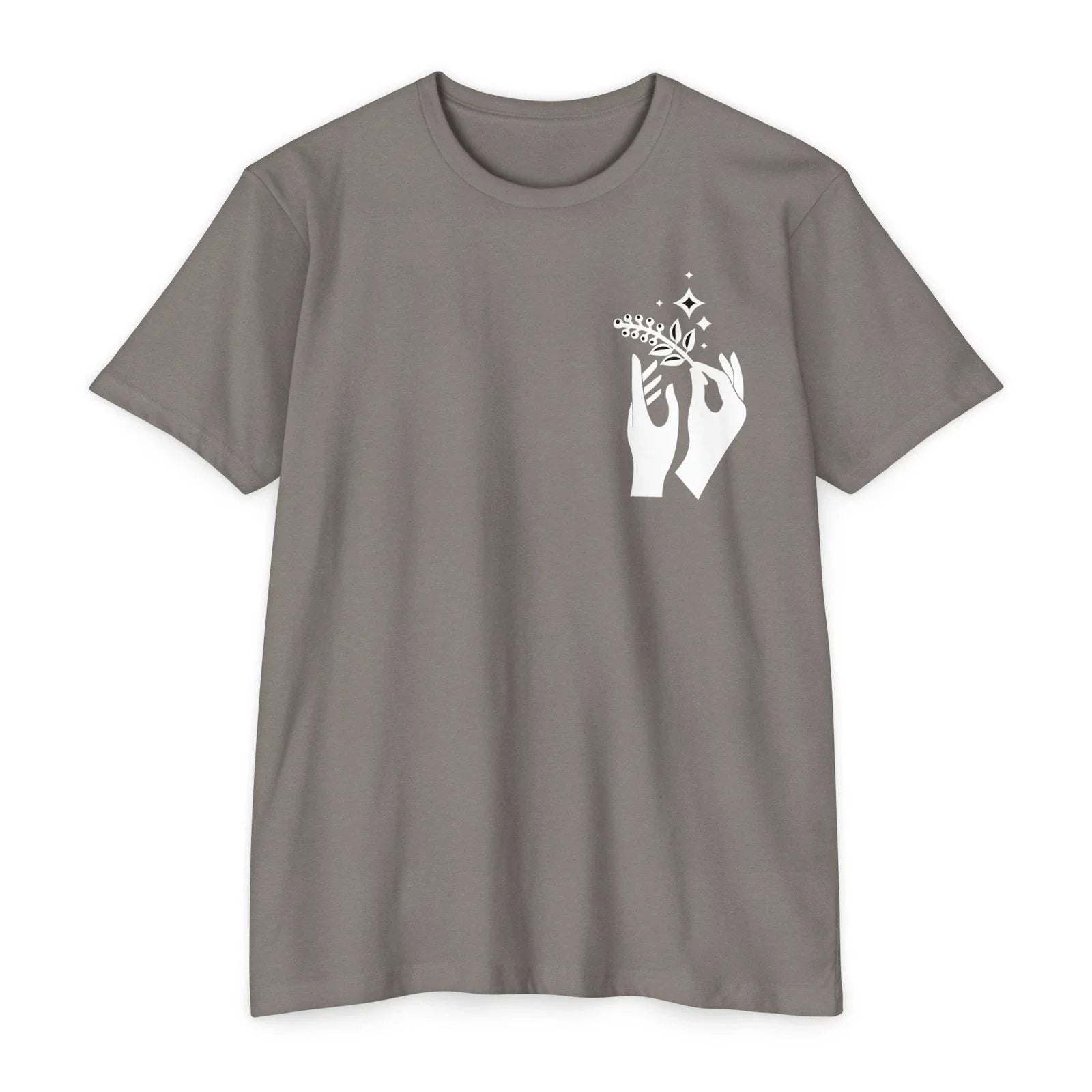 Minimalist Moon Stars Hands Soft Lightweight Cotton - Adult & Kids T-Shirts, Sweatshirts & Hoodies apparel design preview 1