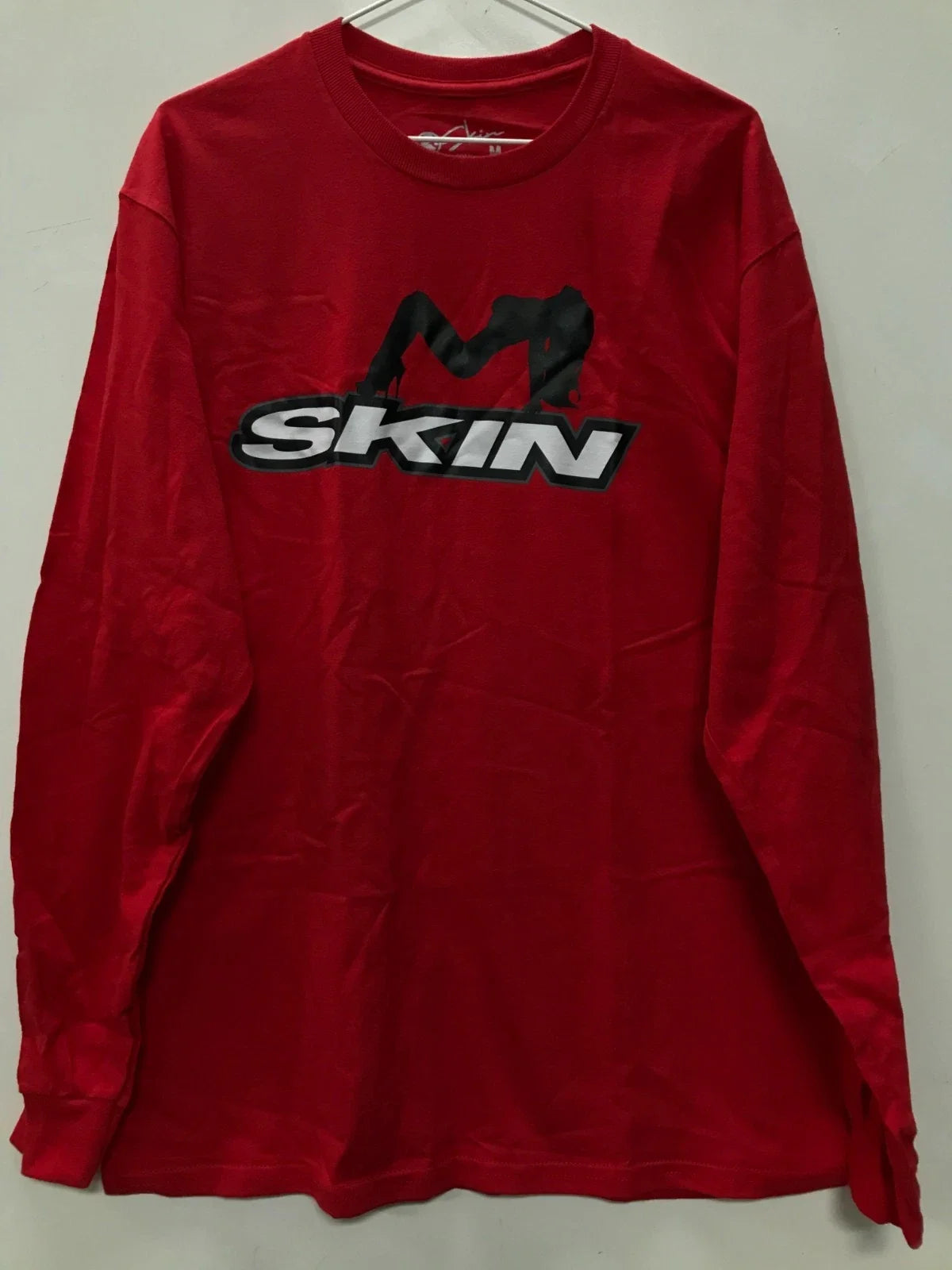 Skin Industries Men's "Logo" Red - Adult & Kids T-Shirts, Sweatshirts & Hoodies apparel design preview 1