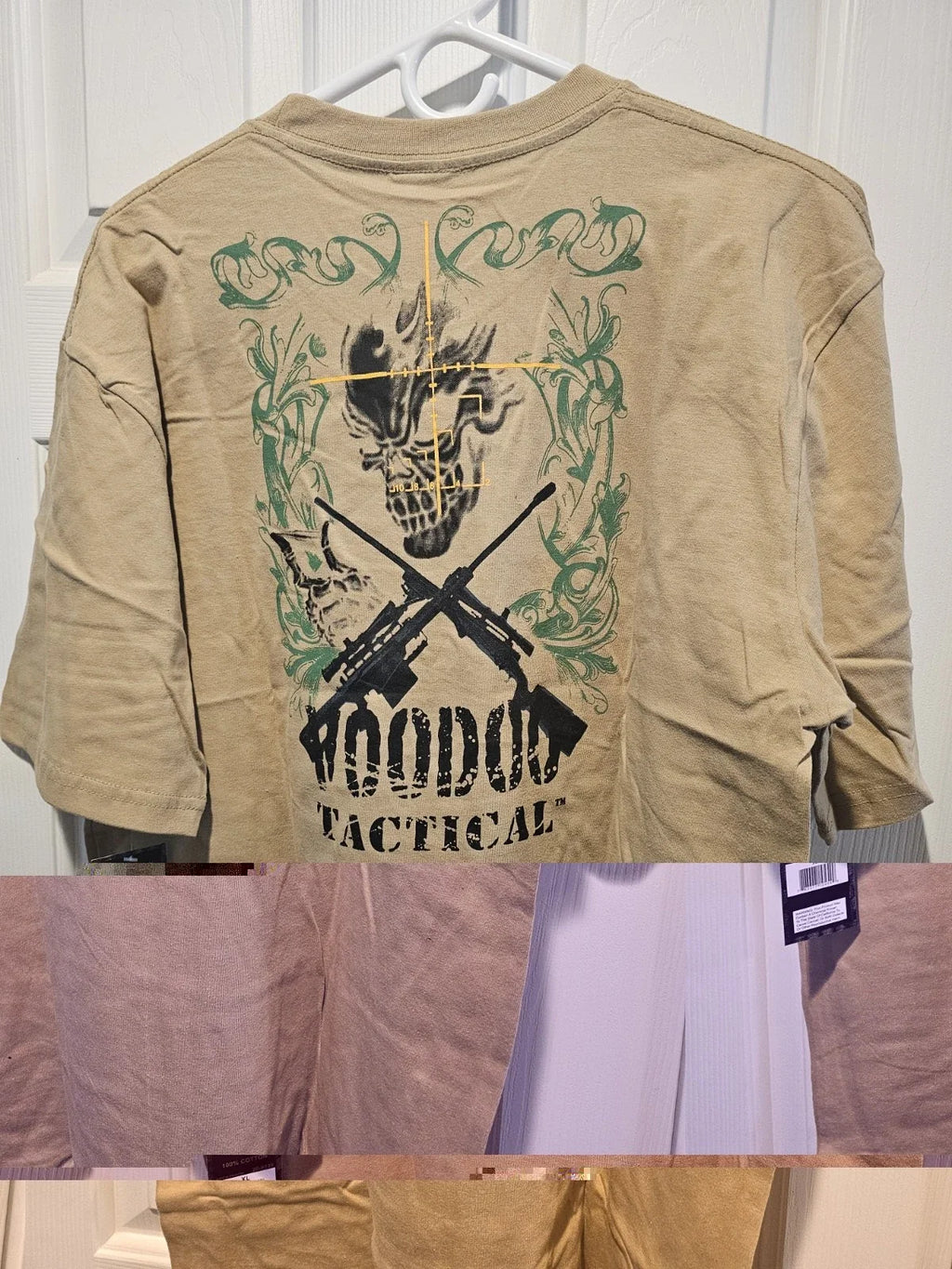 Voodoo Tactical Men's XL Sand Crossed Rifles Cotton - Adult & Kids T-Shirts, Sweatshirts & Hoodies apparel design preview 1