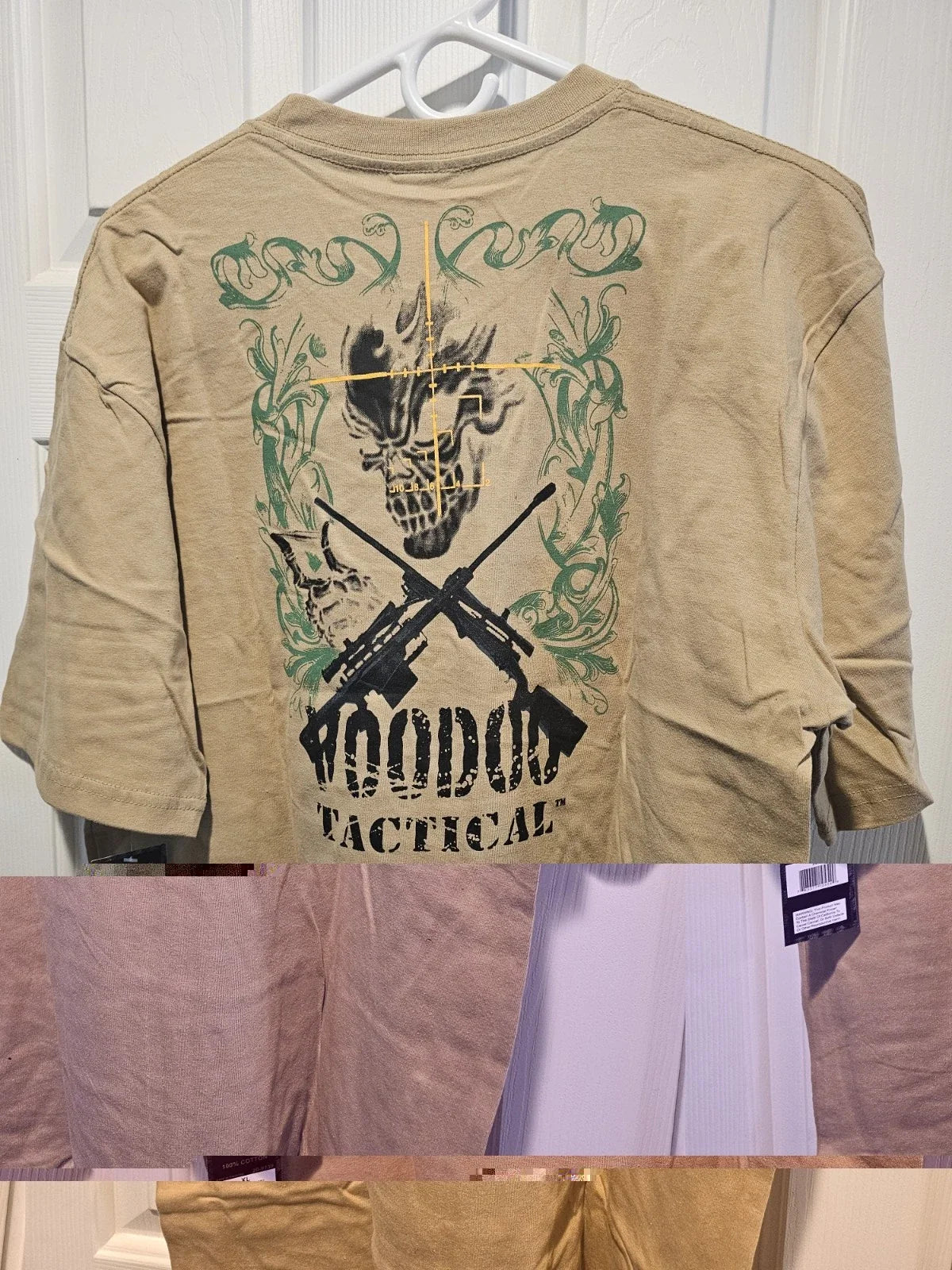 Voodoo Tactical Men's XL Sand Crossed Rifles Cotton - Adult & Kids T-Shirts, Sweatshirts & Hoodies apparel design preview 1