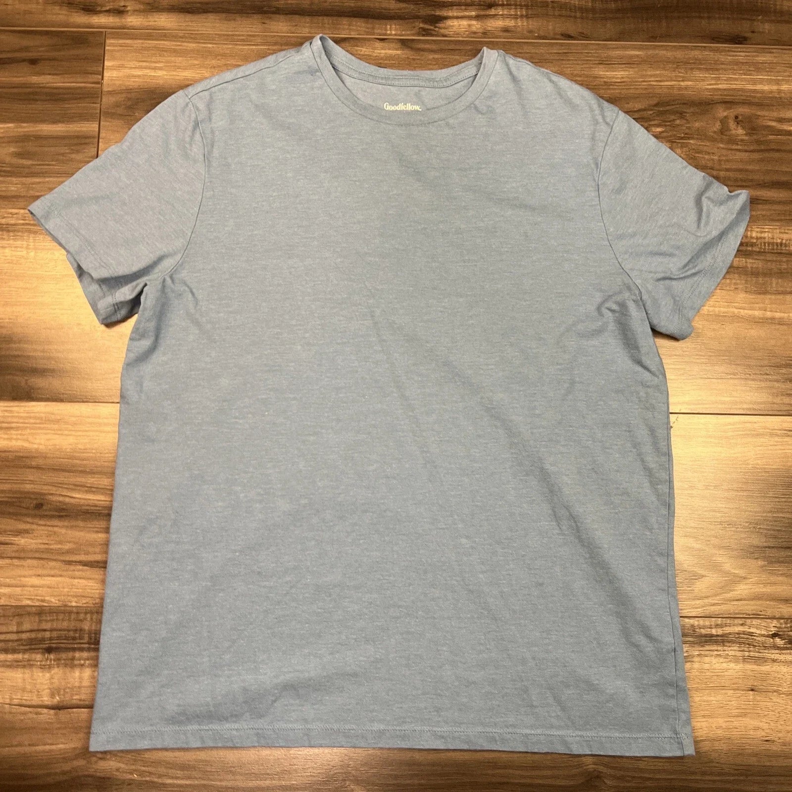 Goodfellow Mens Large Blue Short Sleeve Pull-Over - Adult & Kids T-Shirts, Sweatshirts & Hoodies apparel design preview 1