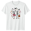 Dancing Skeletons Halloween Trick Or Treat Cute - Adult & Kids T-Shirts, Sweatshirts & Hoodies apparel design preview 1